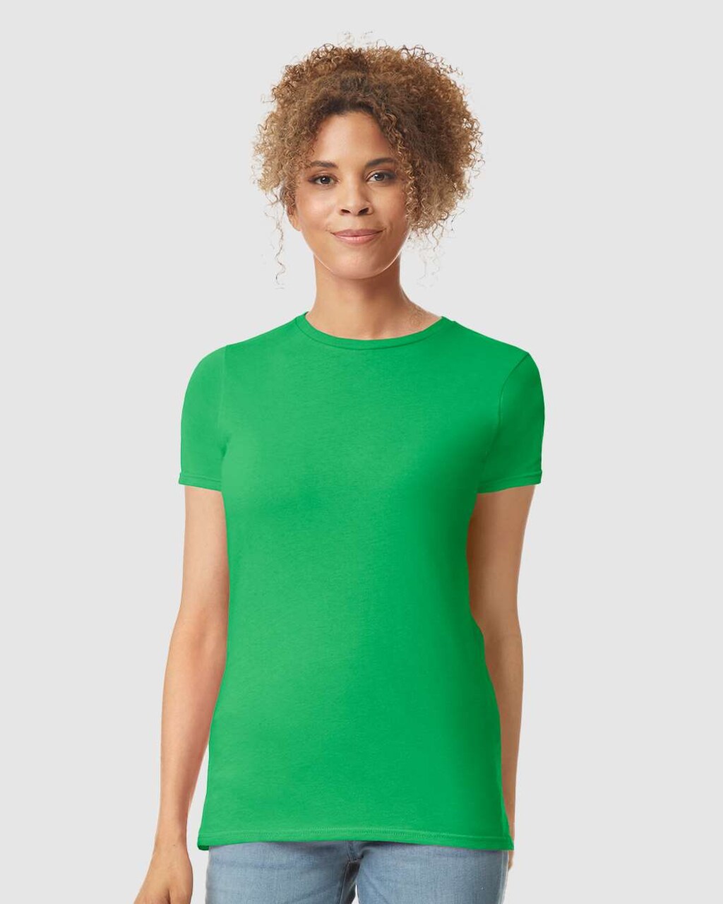 Gildan Softstyle Women’s Short Sleeve Crewneck T-Shirt for Casual Wear & Custom Cotton Printing Tee